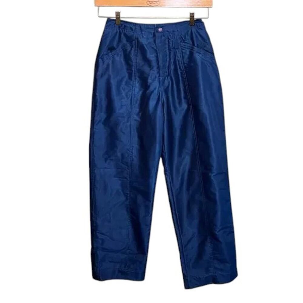 Vintage Belladonna Royal Blue Snow Ski Pants Small Retro Winter Gear